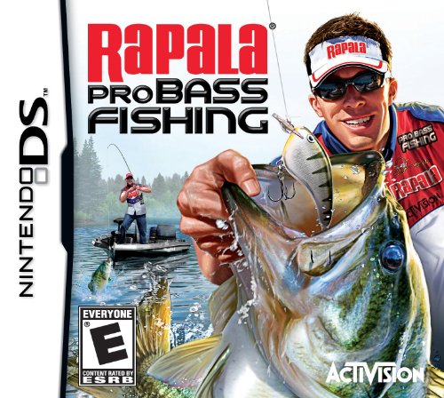 Rapala Pro Bass Fishing 2010 box art for Nintendo DS